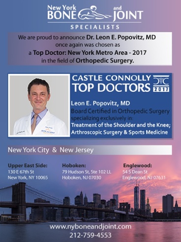 Dr Leon Popovitz Top New York-Doctors Castle Connolly 2017