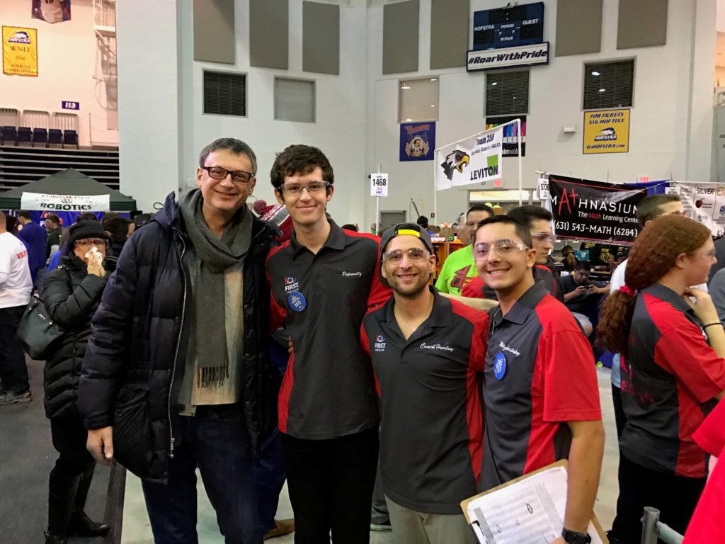 NYBJ Sponsors The Wheatley Cybercats at the 2017 FIRST Robotics Competition