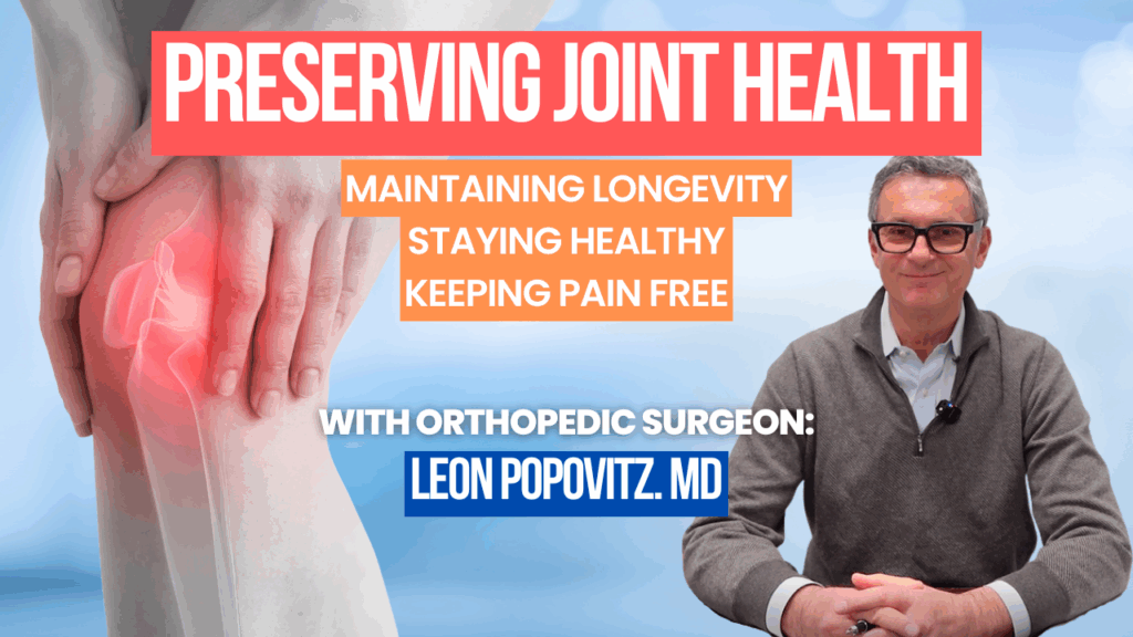 Maintain Your Joint Health and Longevity