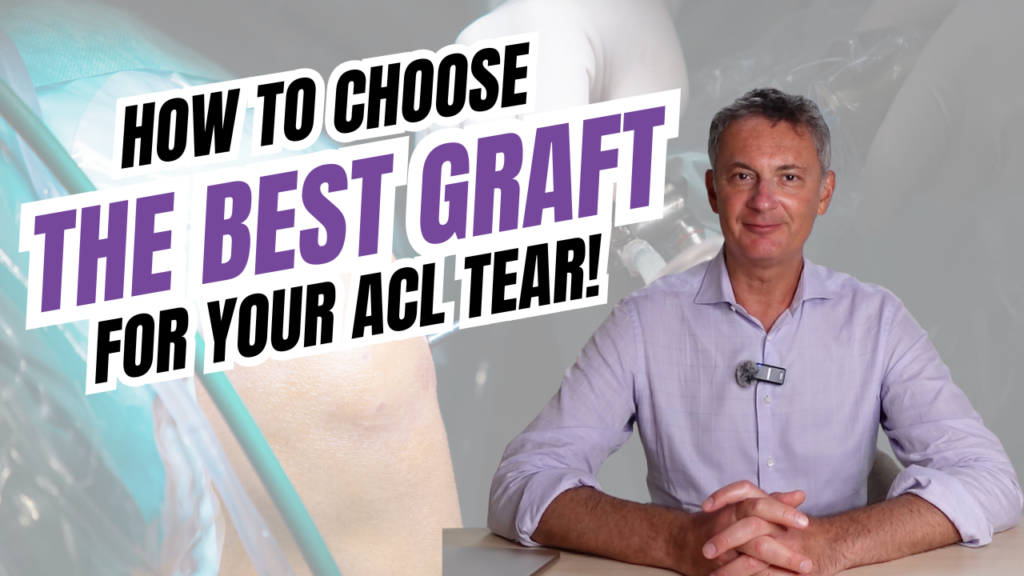 dr leon popovitz explains how to choose the best graft for your acl tear