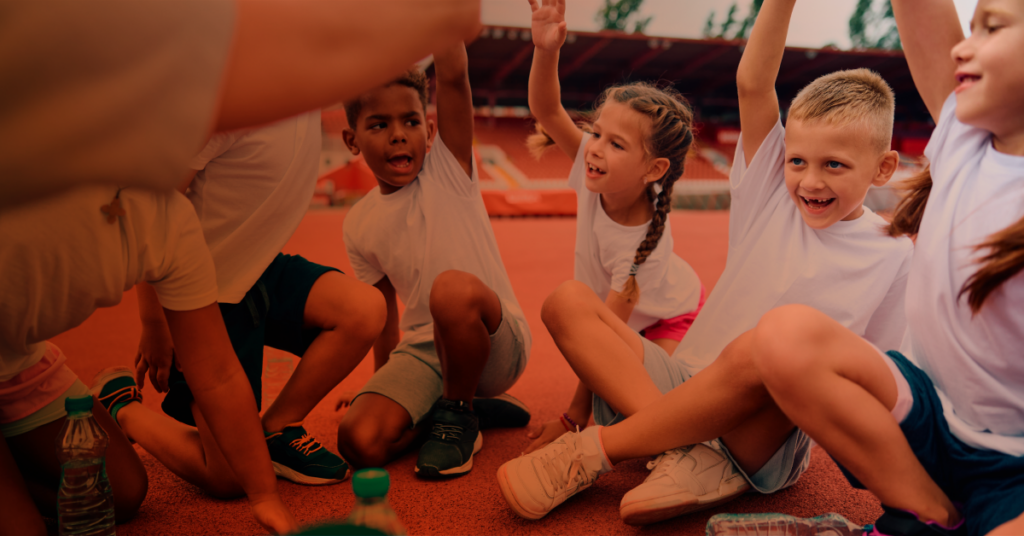 children sitting in a circle